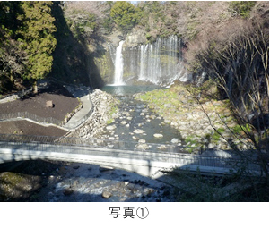 Shiraito Falls View spot