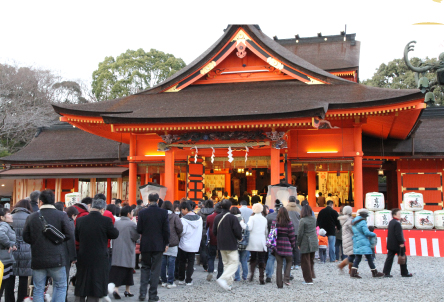 三が日　富士山本宮浅間大社　イベント