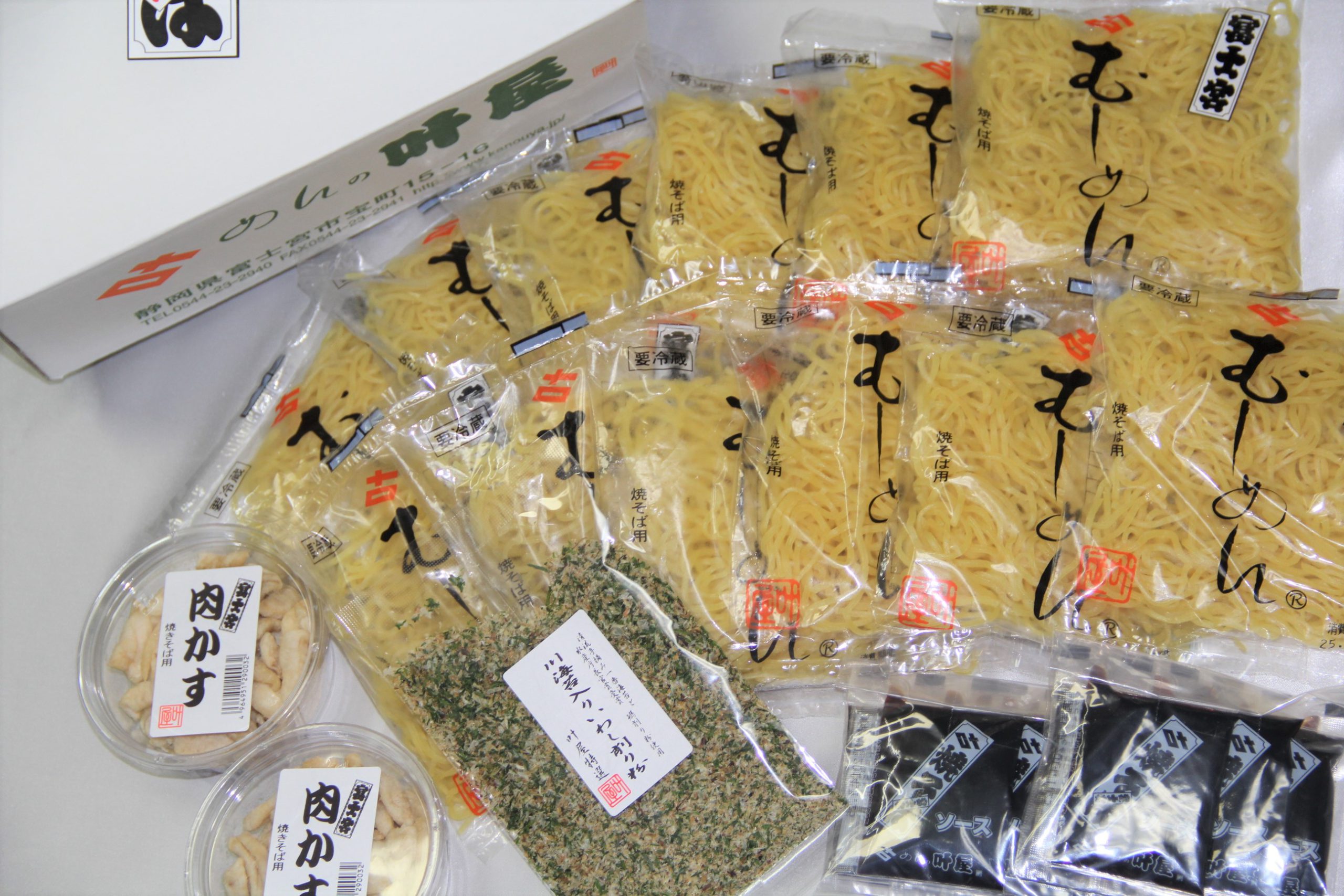 富士宮焼きそば用むし麺１２食セット（化粧箱入り）
）